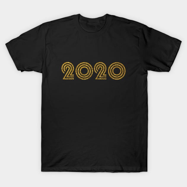 2020 Birth Year Glitter Effect T-Shirt by Elsie Bee Designs